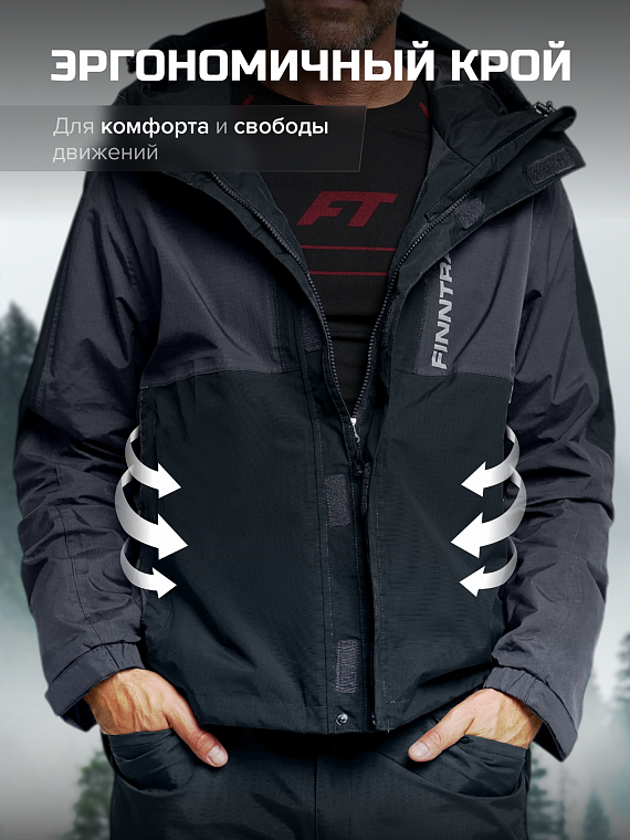 Куртка мужская LightSuit 3504 Graphite Куртка мужская LightSuit 3504 Graphite
