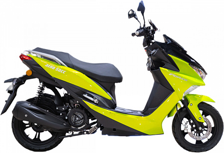 Скутер TMBK Scooter Aero (ТМБК Аэро) 50cc Green Black зеленый/черный Скутер TMBK Scooter Aero (ТМБК Аэро) 50cc Green Black зеленый/черный