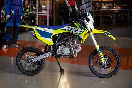 Мотоцикл кроссовый Apollo RXF Freeride (Аполло Фрирайд) 150 X-LE 17/14, желтый